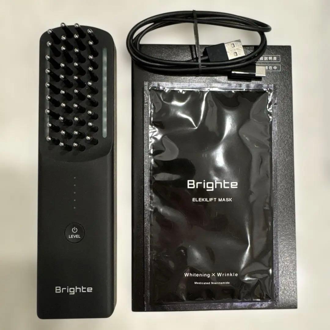 【美品/パック付き】Brighte ELEKIBRUSH エレキブラシ 公式購入