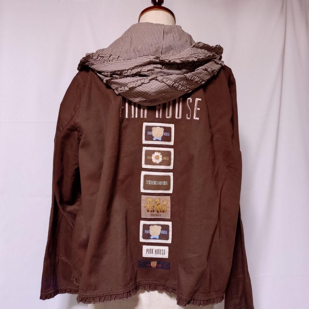 PINK HOUSE♥くまのフード付きジャケット