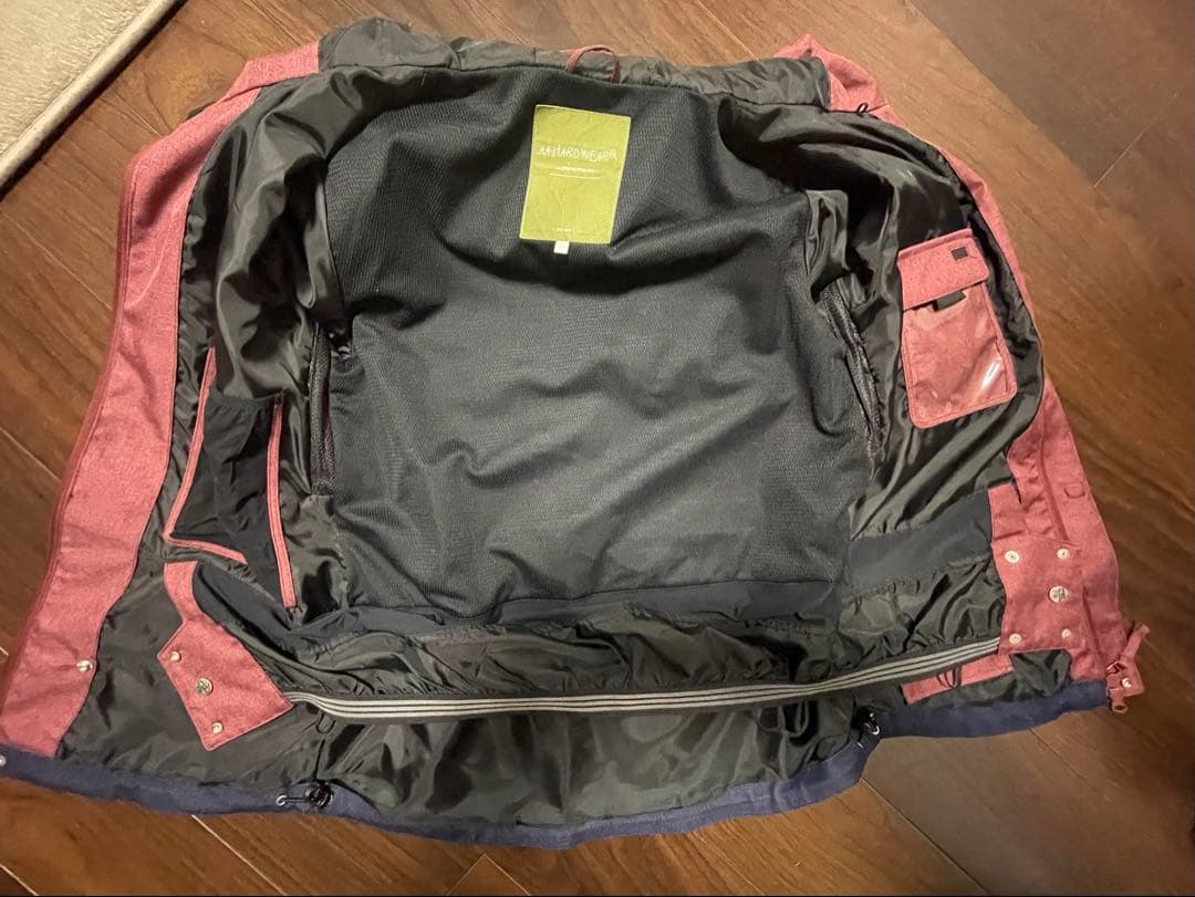 再値下げしました。AA HARDWEAR スノーボードウェア 赤/青