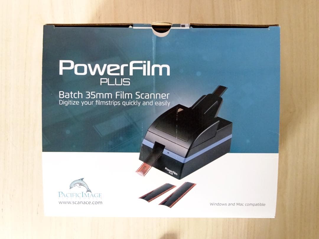 PowerFilm　35mmフィルムスキャナー　高画質6コマ×10枚連続自動送り