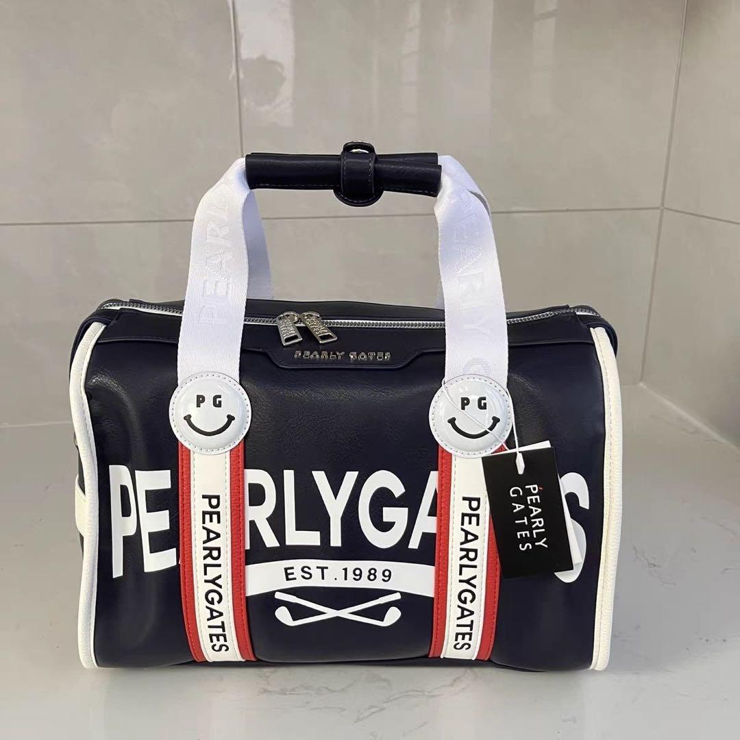 PEARLY GATES ボストンバッグ ネイビー