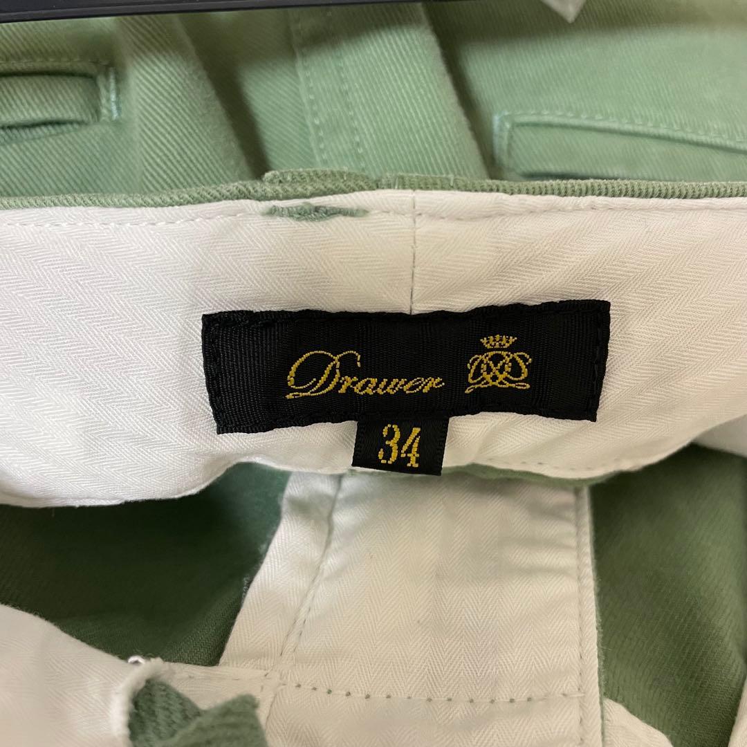 DRAWER ドゥロワー　ツイルカーゴパンツ　34