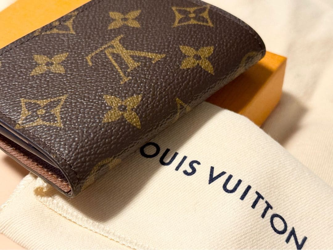 ■使用1度のみ■2024年購入 ルイヴィトン モノグラム カードケース 名刺入れ