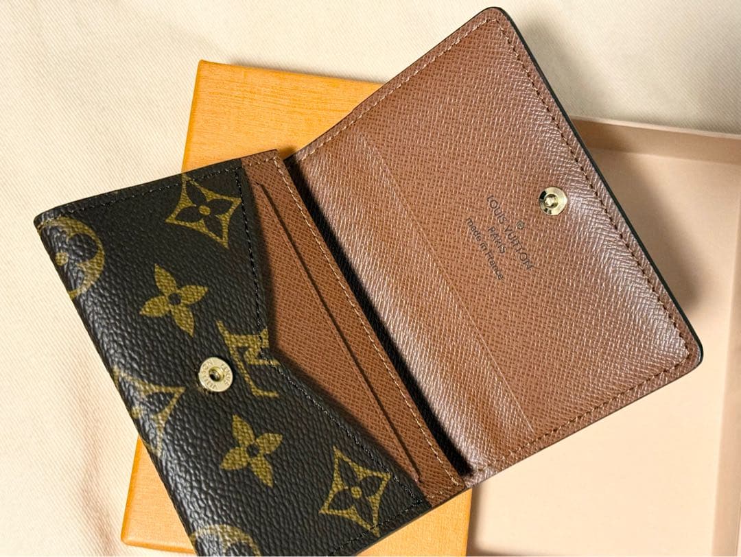 ■使用1度のみ■2024年購入 ルイヴィトン モノグラム カードケース 名刺入れ