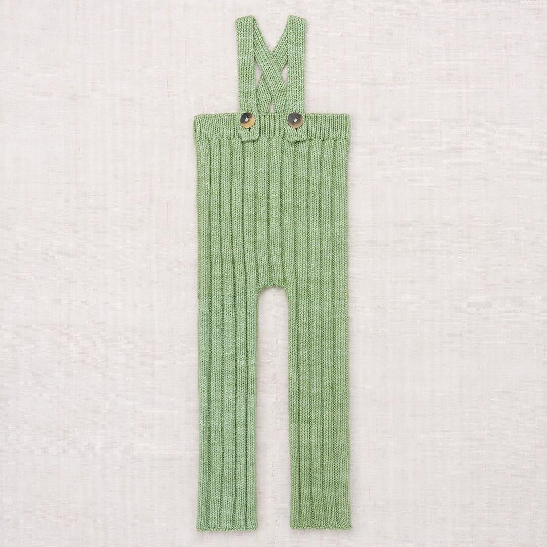 ロンパース・カバーオール Misha&Puff Rib Longies Mojave 12-18m