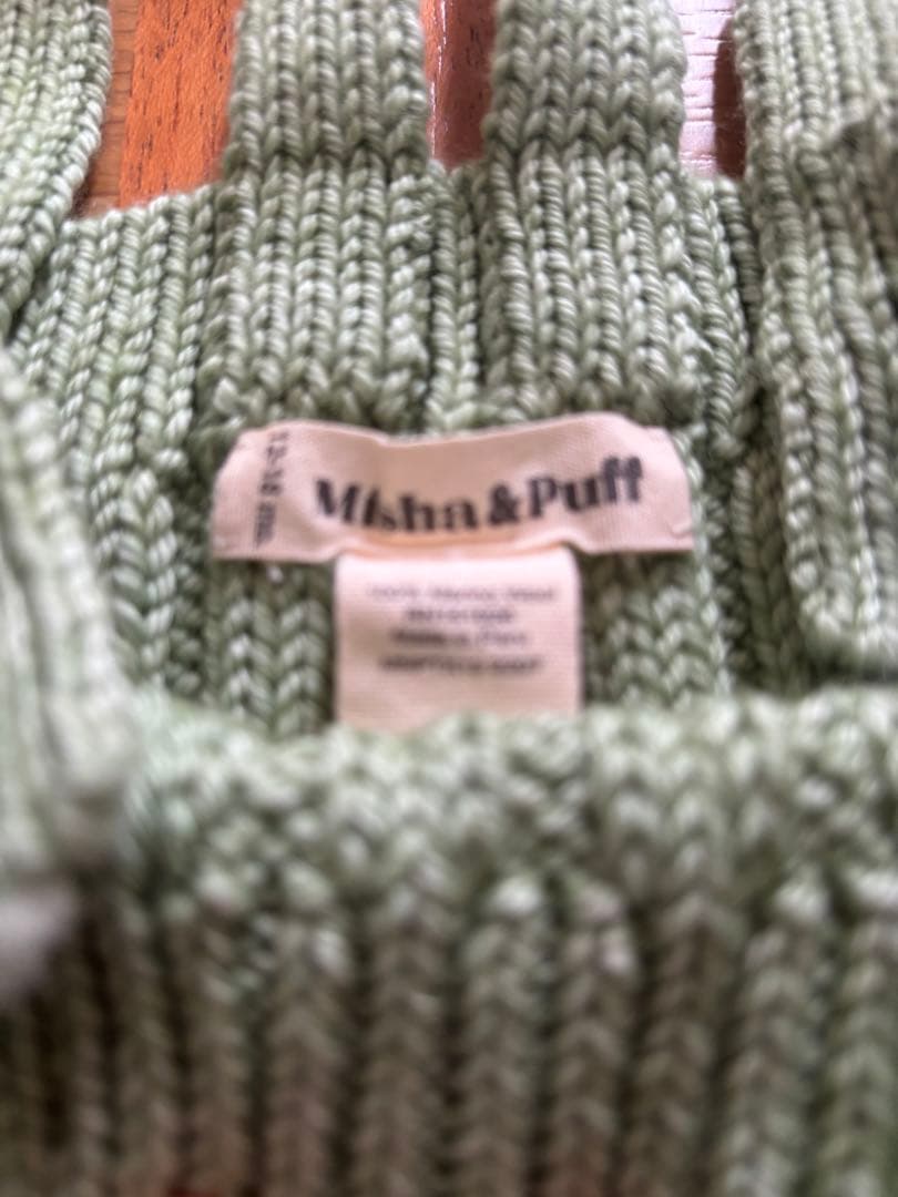 ロンパース・カバーオール Misha&Puff Rib Longies Mojave 12-18m