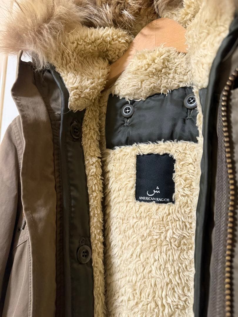 【希少モデル】アメリカンラグシー モッズコート カーキ フリーサイズ（Mサイズ）