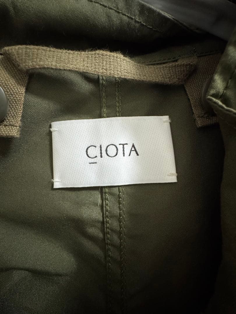 CIOTA (シオタ) M65フィッシュテールパーカー　サイズ4