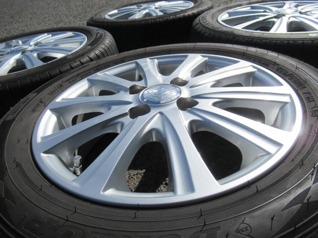 155/65R14 ダンロップ 2024年 ムーブ タント アルト等 手渡OK☆