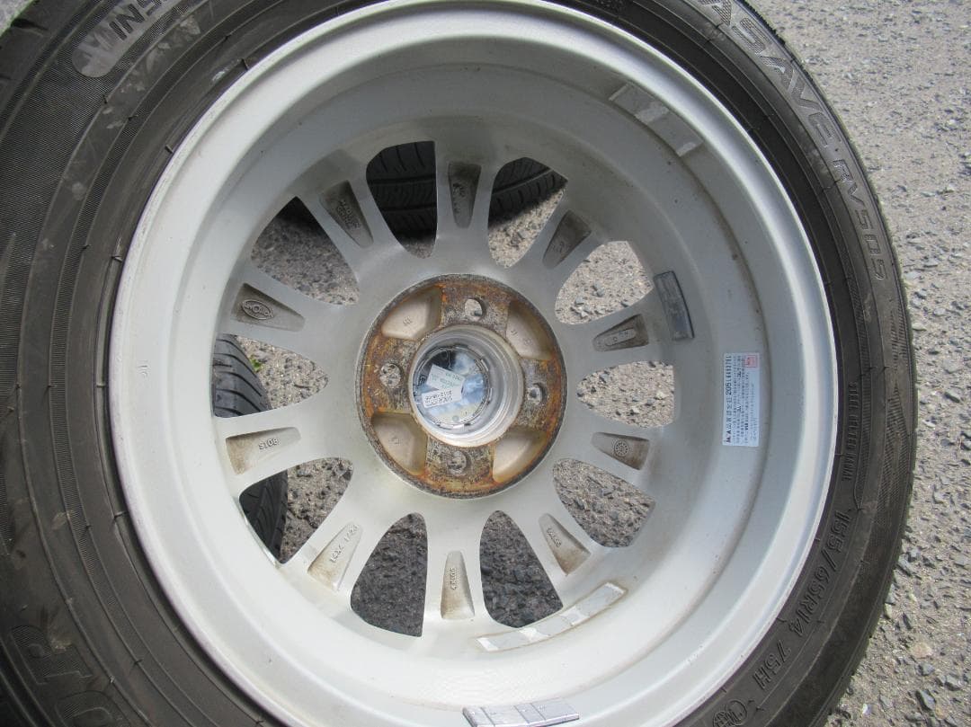 155/65R14 ダンロップ 2024年 ムーブ タント アルト等 手渡OK☆