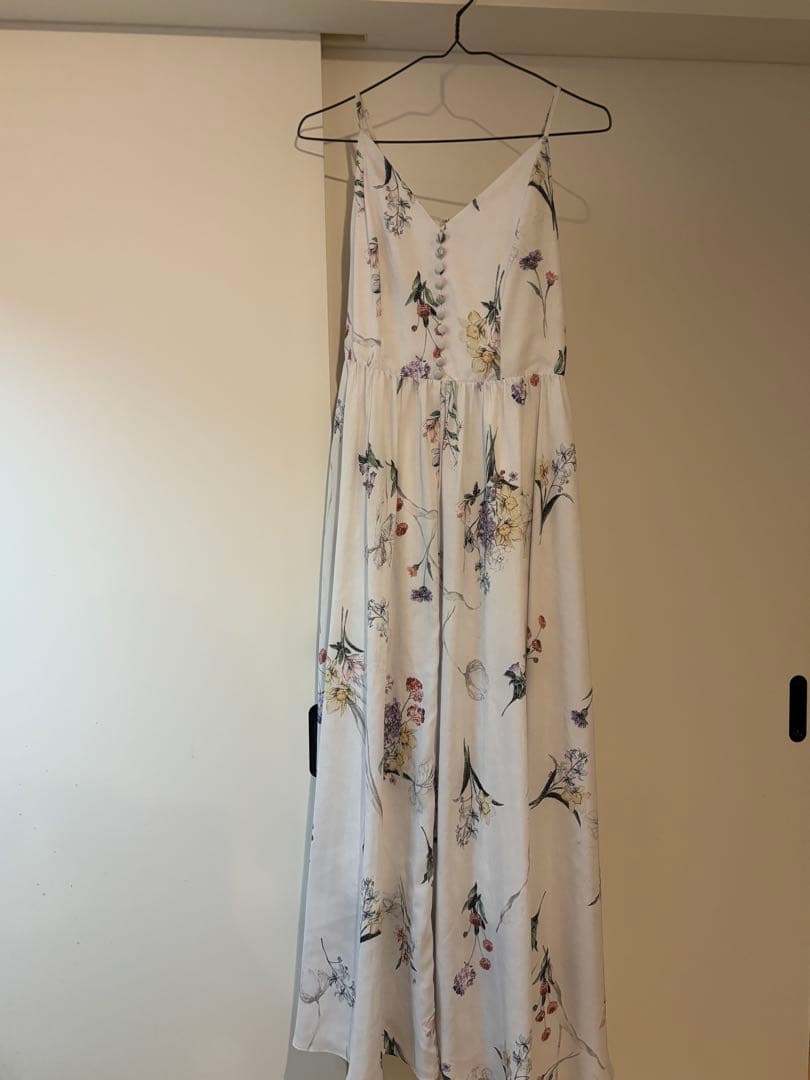 【k】FRAY I.D フレイアイディボタニカルプリントキャミソールワンピ