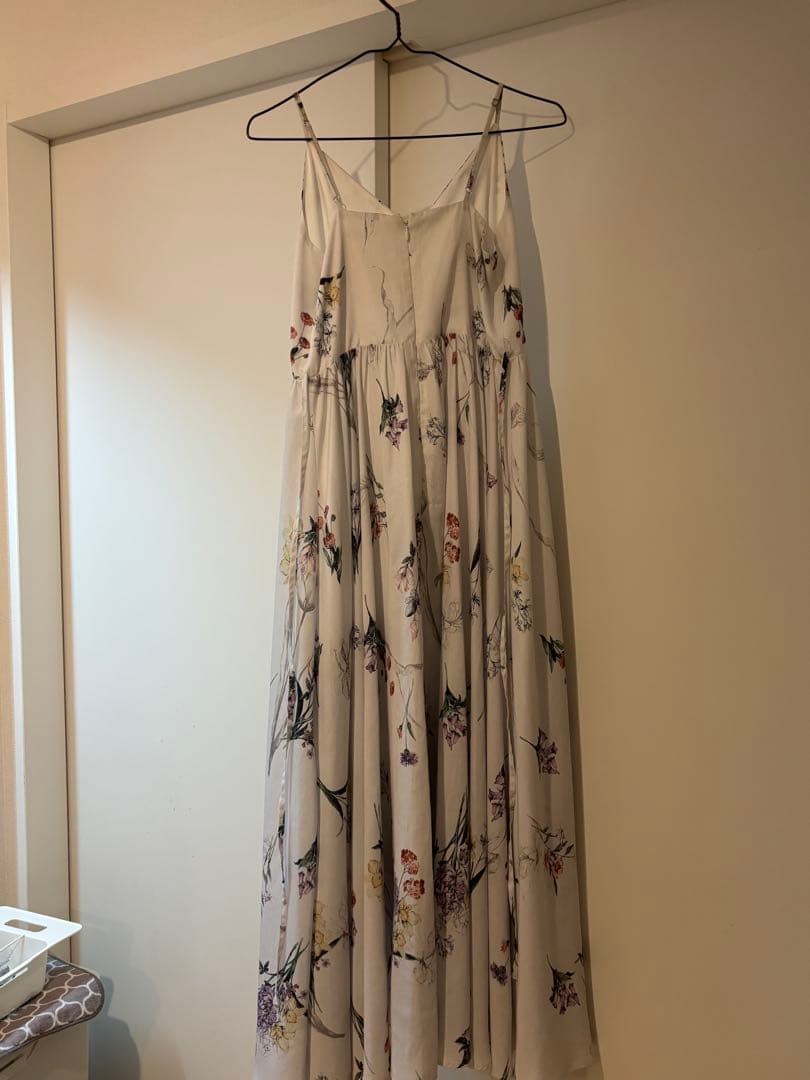 【k】FRAY I.D フレイアイディボタニカルプリントキャミソールワンピ