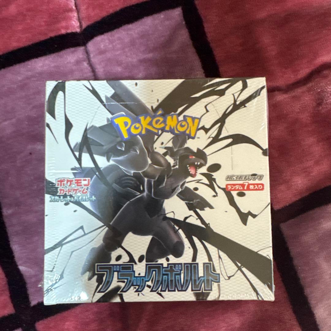 ポケモンカード　ブラックボトルBOX 新品未開封　シュリンク付き