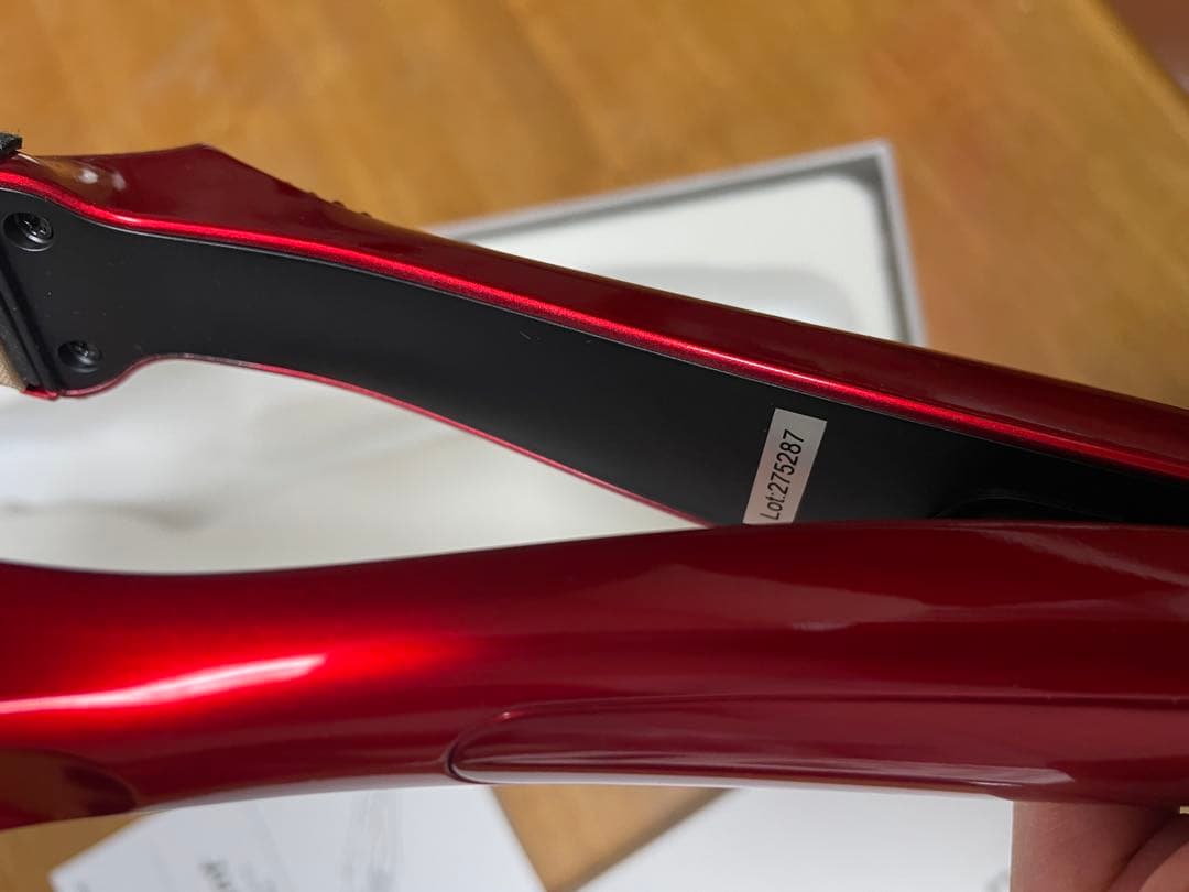 美品　radiant ストレートヘアアイロン レッド　28mm