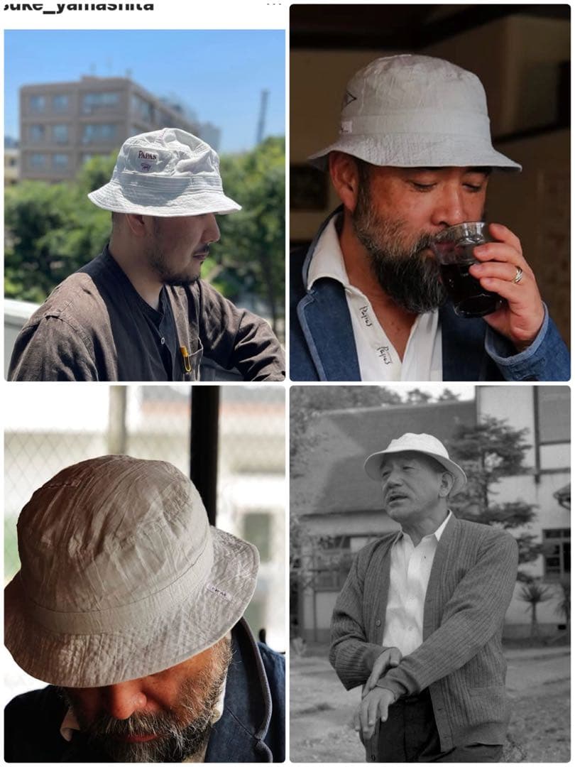 Papas. 創業以来の変わらぬ銘品　アイコンハット　春夏セット　￥5万程