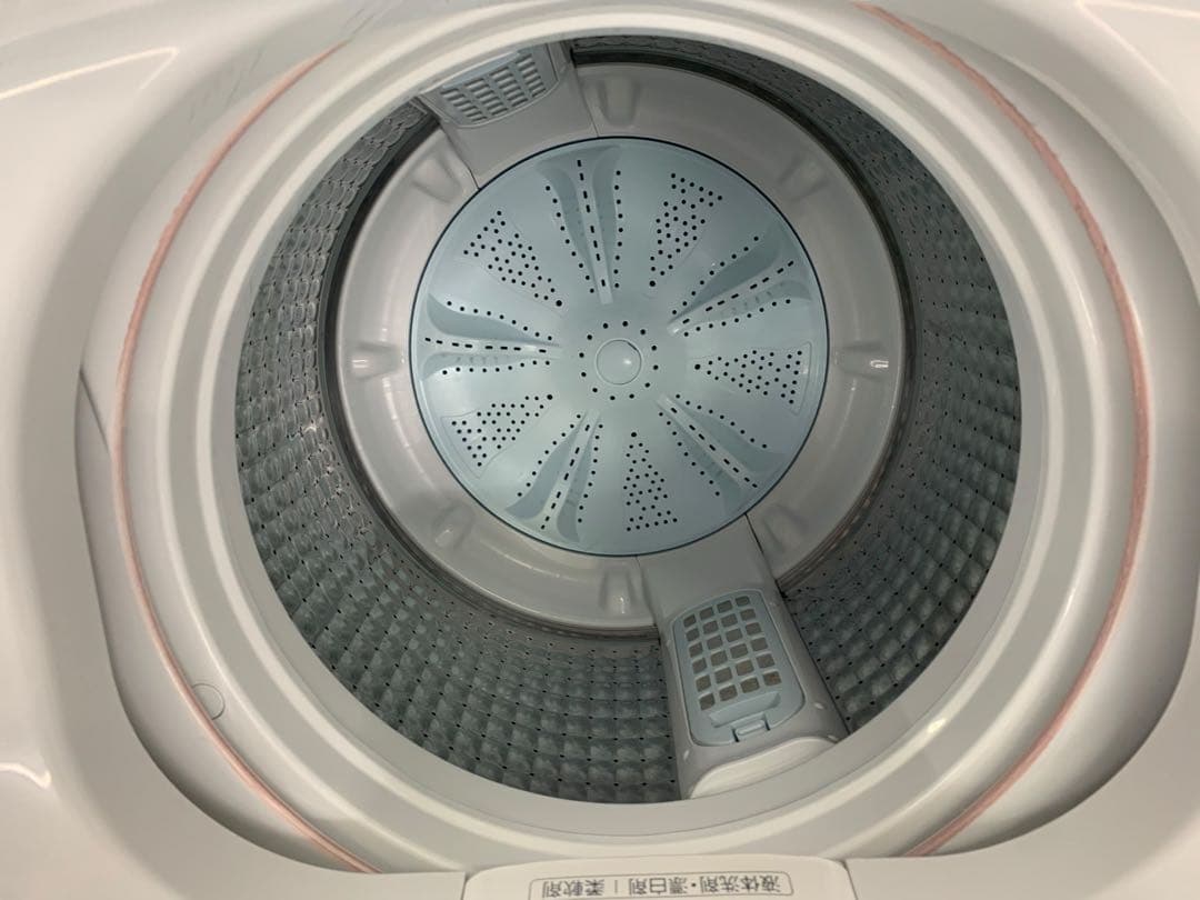 【美品】AQUA AQW-V7M(W) WHITE 2022年7kg大阪配送限定