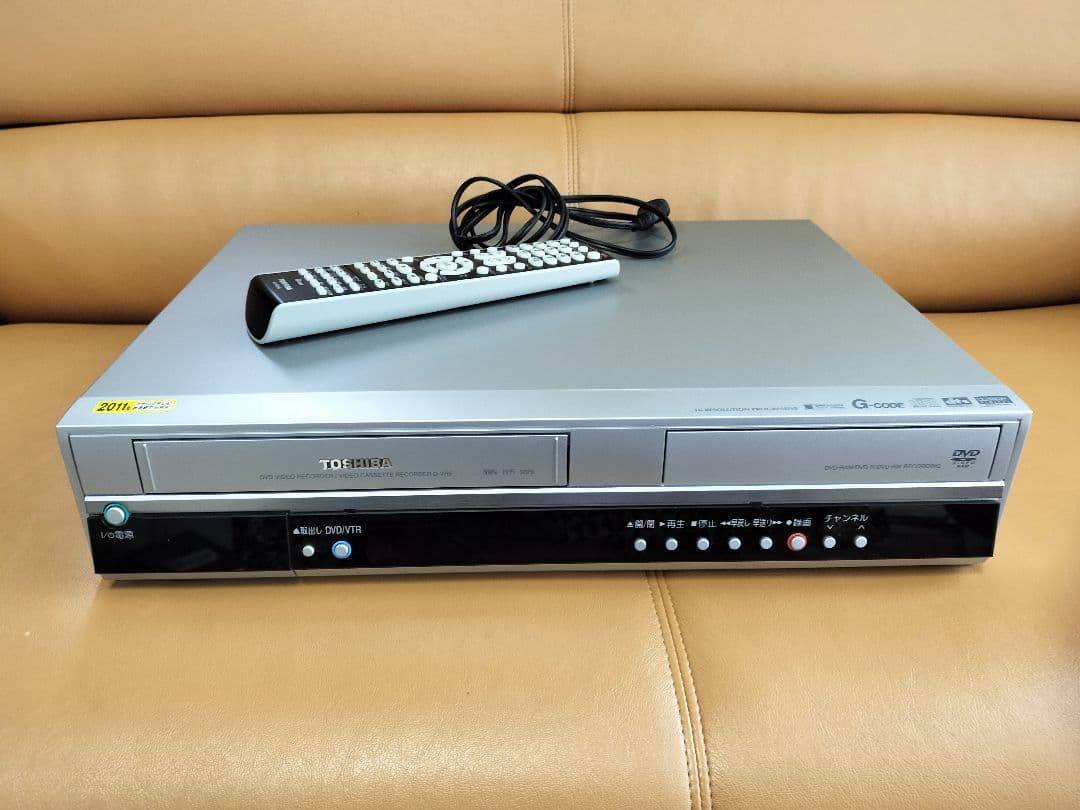 東芝 D-VR５VHS一体型DVDレコーダービデオ