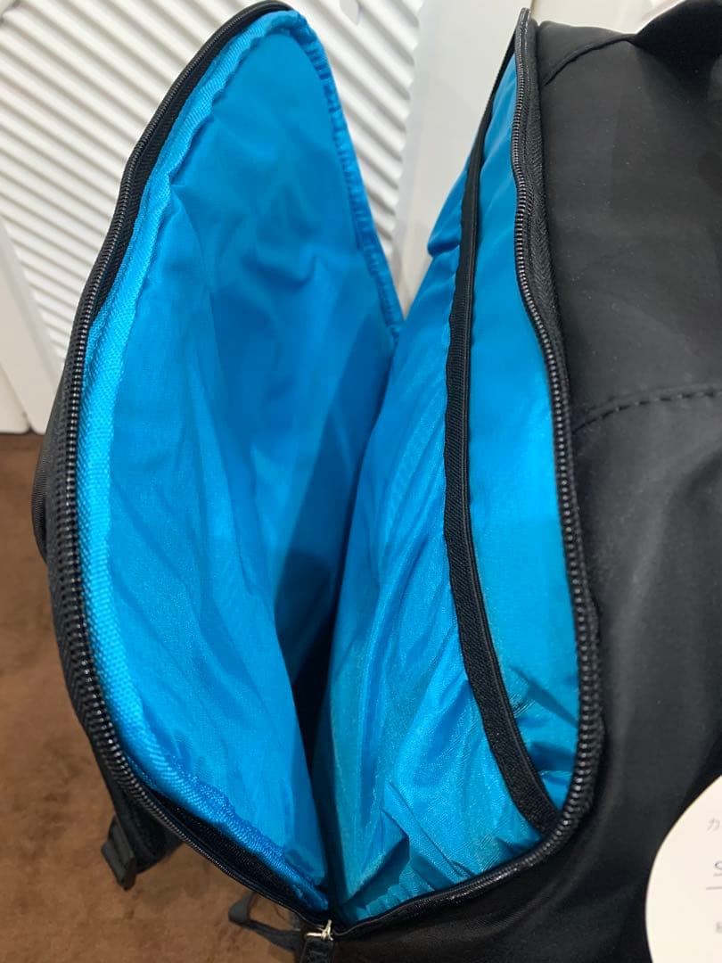 【未使用】 KABAG 時短 リュック ラージ カバッグ 多機能 ブラック 黒