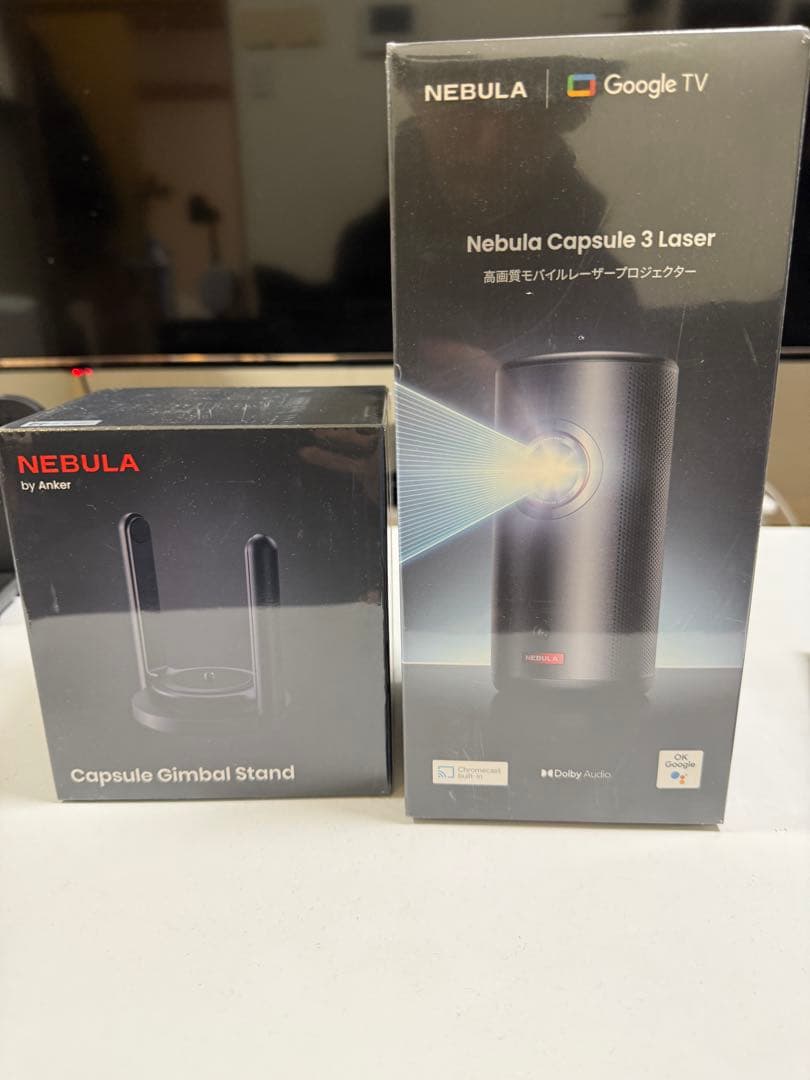 プロジェクター Nebula Capsule 3 Laser + Gimbal Stand