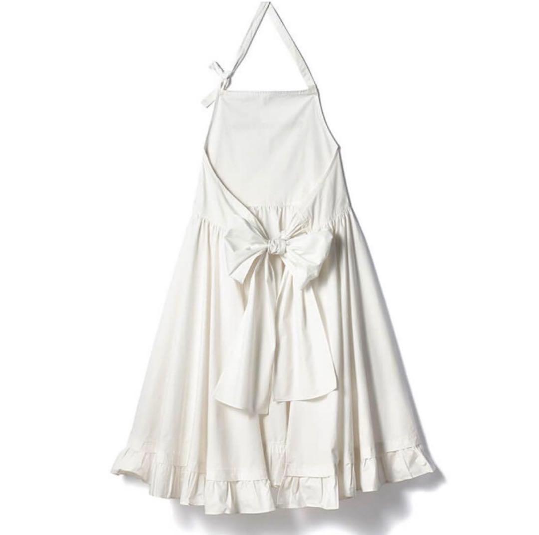 新品DEAN＆DELUCA×BEAMS COUTUREギャザーエプロンドレス