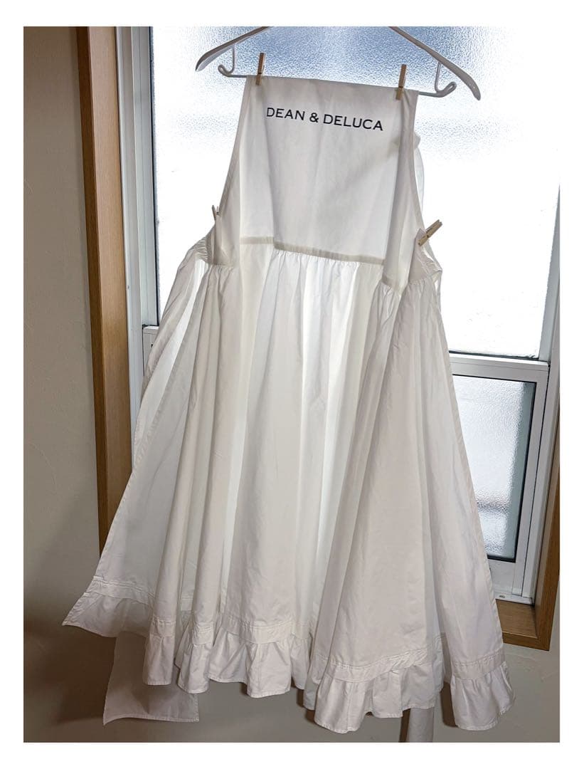 新品DEAN＆DELUCA×BEAMS COUTUREギャザーエプロンドレス