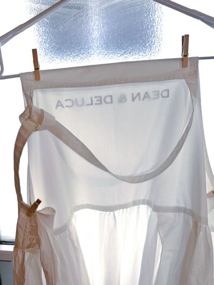 新品DEAN＆DELUCA×BEAMS COUTUREギャザーエプロンドレス