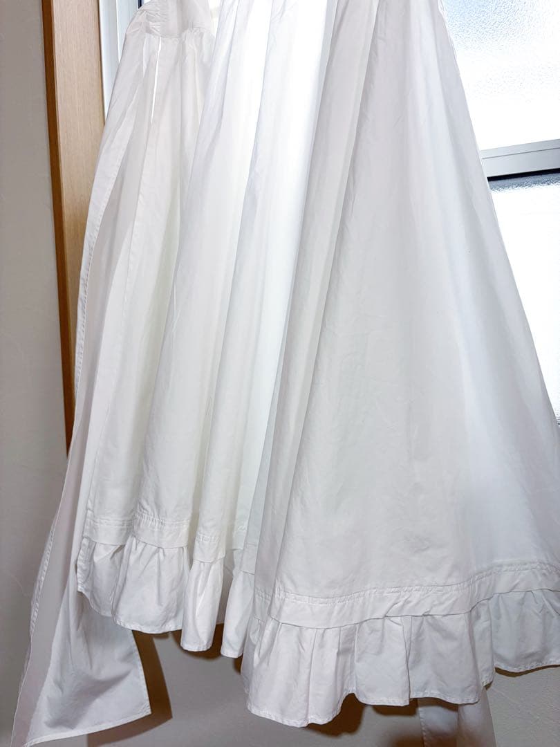 新品DEAN＆DELUCA×BEAMS COUTUREギャザーエプロンドレス