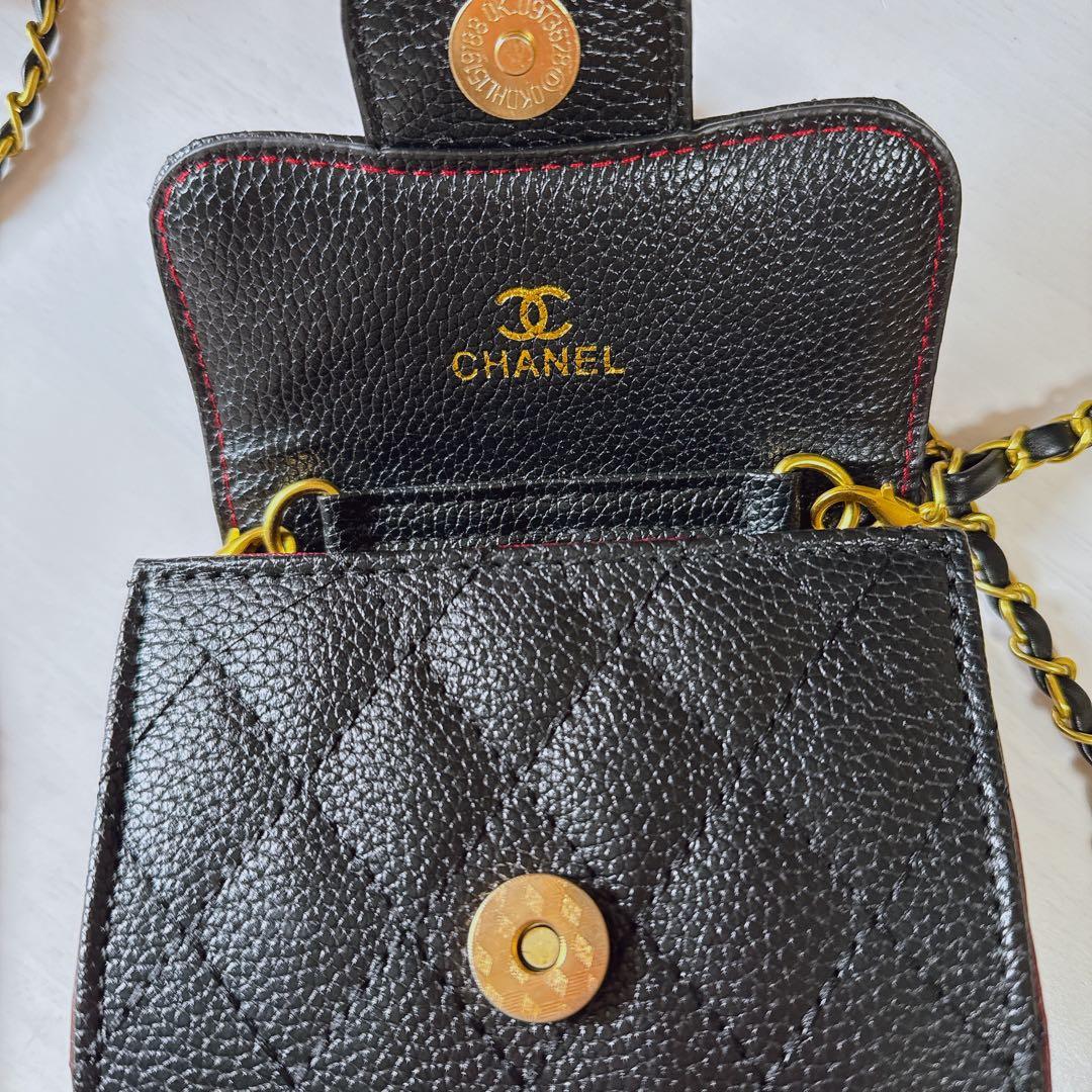 新品未使用　CHANEL ノベルティ　チェーンポーチ
