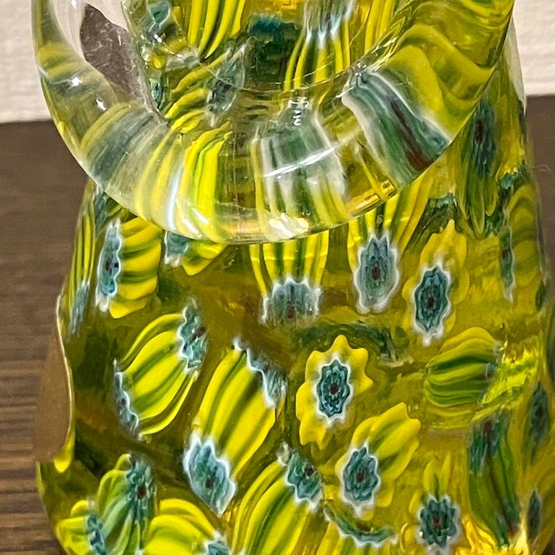 ベネチアングラス　天使　ミルフィオリ　Murano