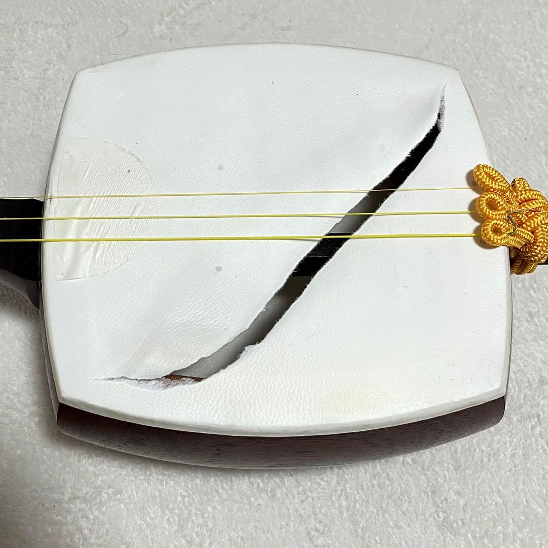 津軽三味線　太棹　紅木　こうき　トチ　2.8cm三味線