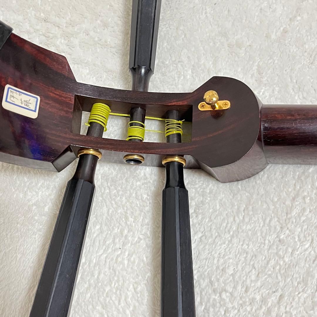 津軽三味線　太棹　紅木　こうき　トチ　2.8cm三味線