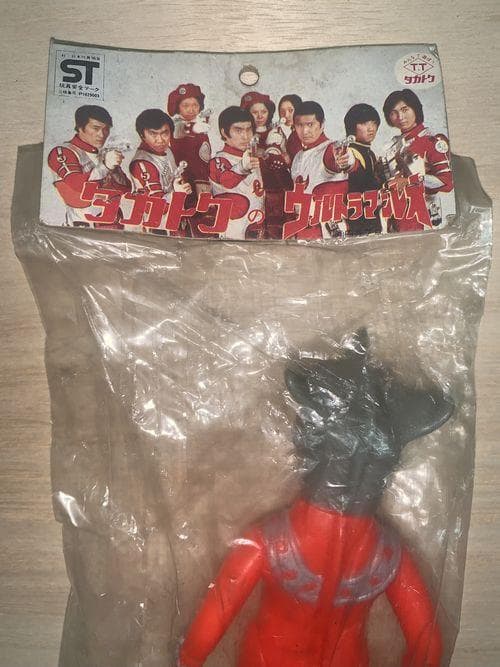 タカトク　レトロ　ビンテージソフビ　ウルトラマンレオ