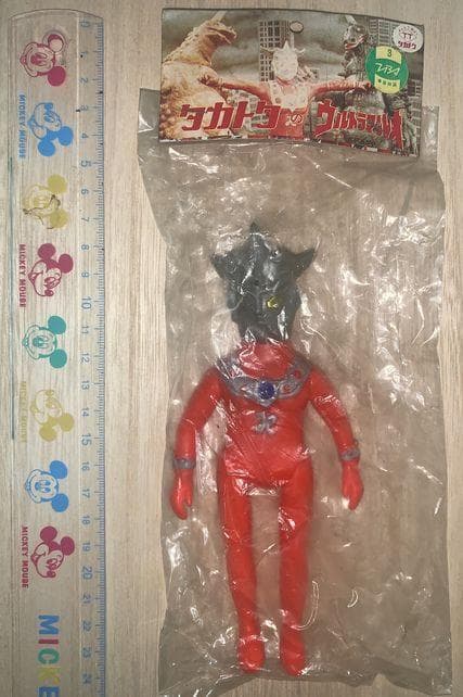 タカトク　レトロ　ビンテージソフビ　ウルトラマンレオ