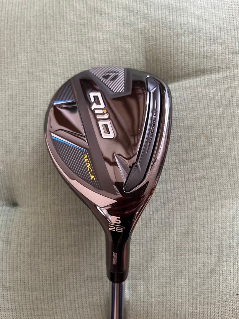 中古品 テーラーメイド Qi10 6UユーティリティNSPRO820GH(S)