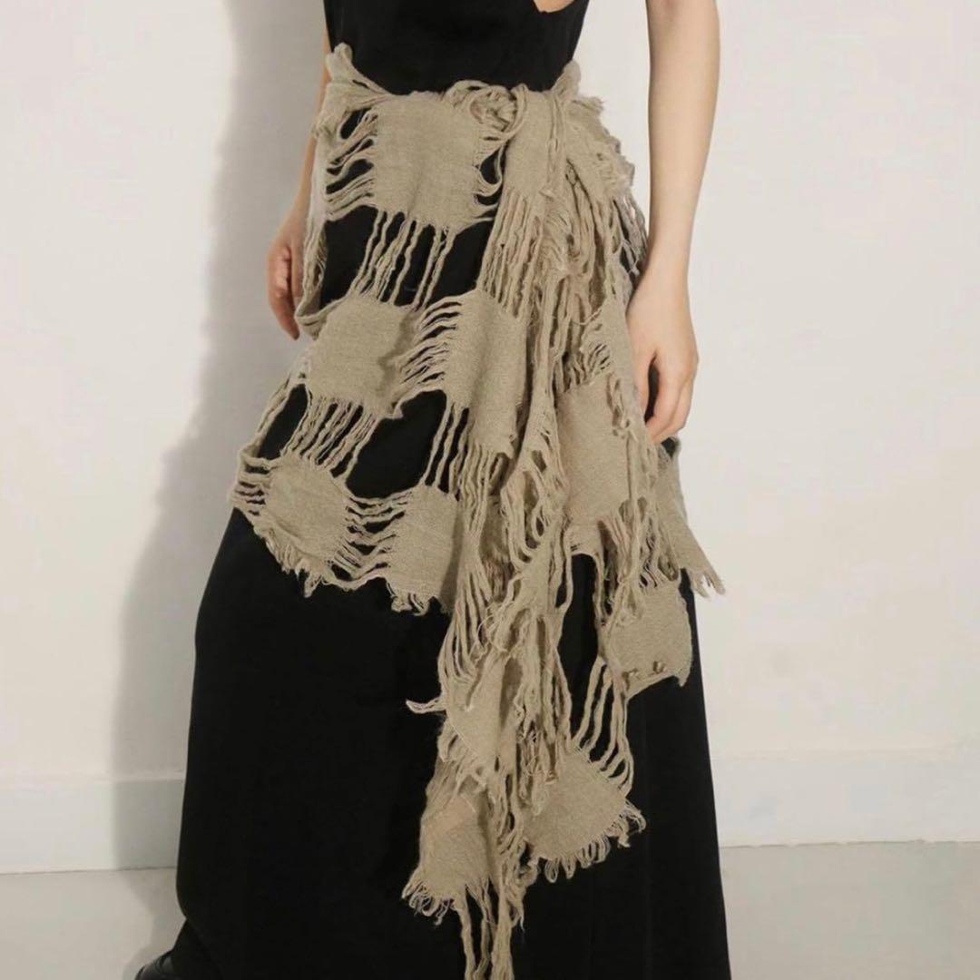 Y2K ダメージ　スカーフ