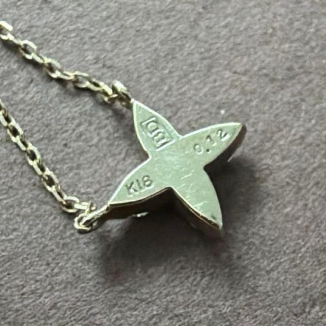 ミ*ー様 Kashikey ブラウンダイヤモンド ダイヤ0.12ct ネックレス