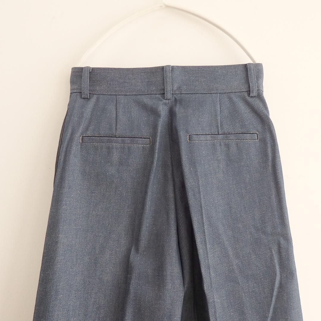 【新品】定価24,750円　Plage　リジッドデニムライクスラックス