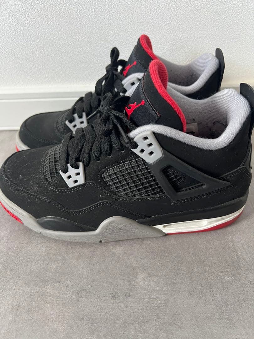 シューズ(女性用) NIKE airjordan4retro bred