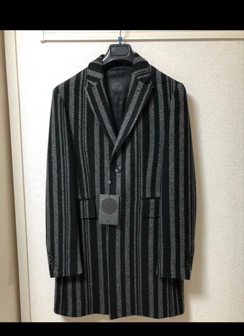 PrettyGreen ストライプ テーラードジャケット