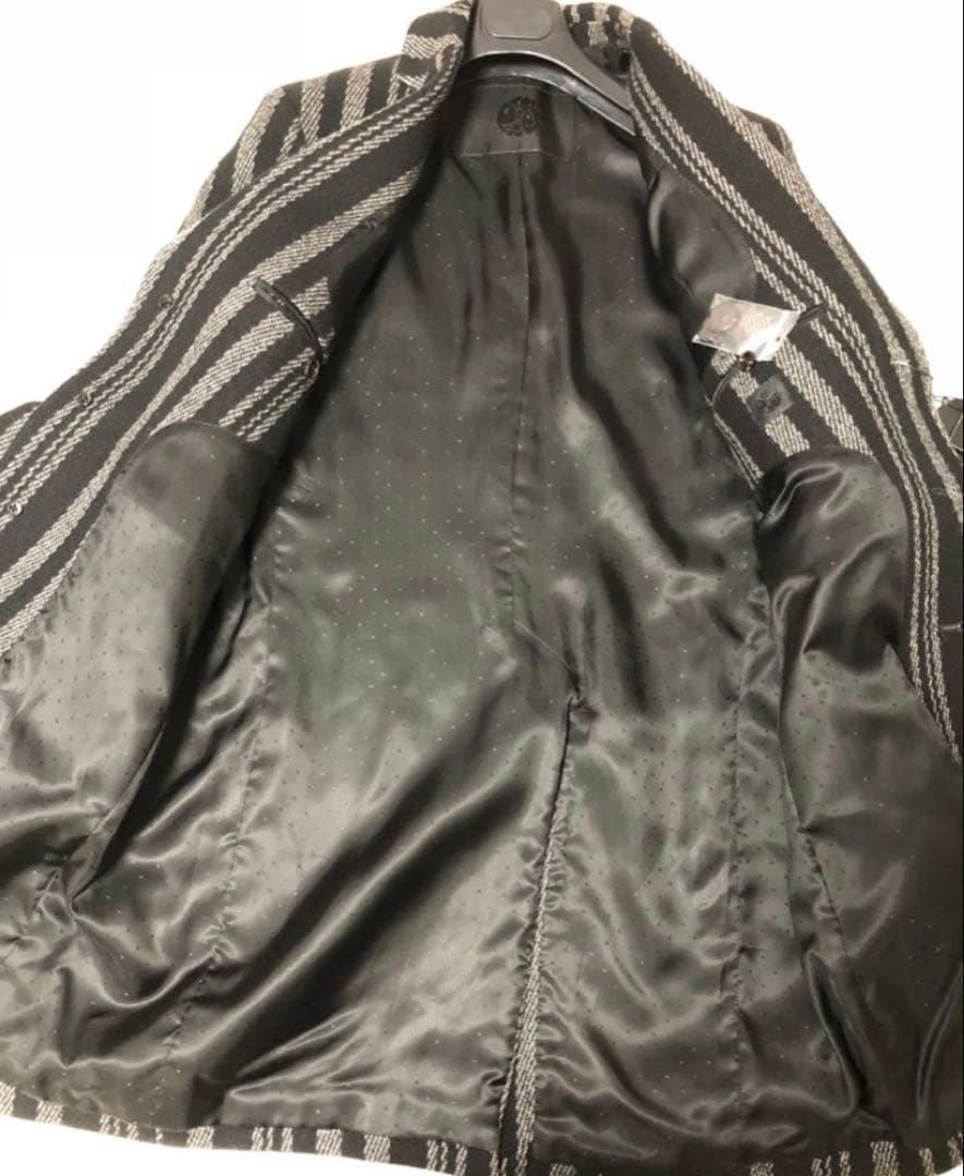 PrettyGreen ストライプ テーラードジャケット