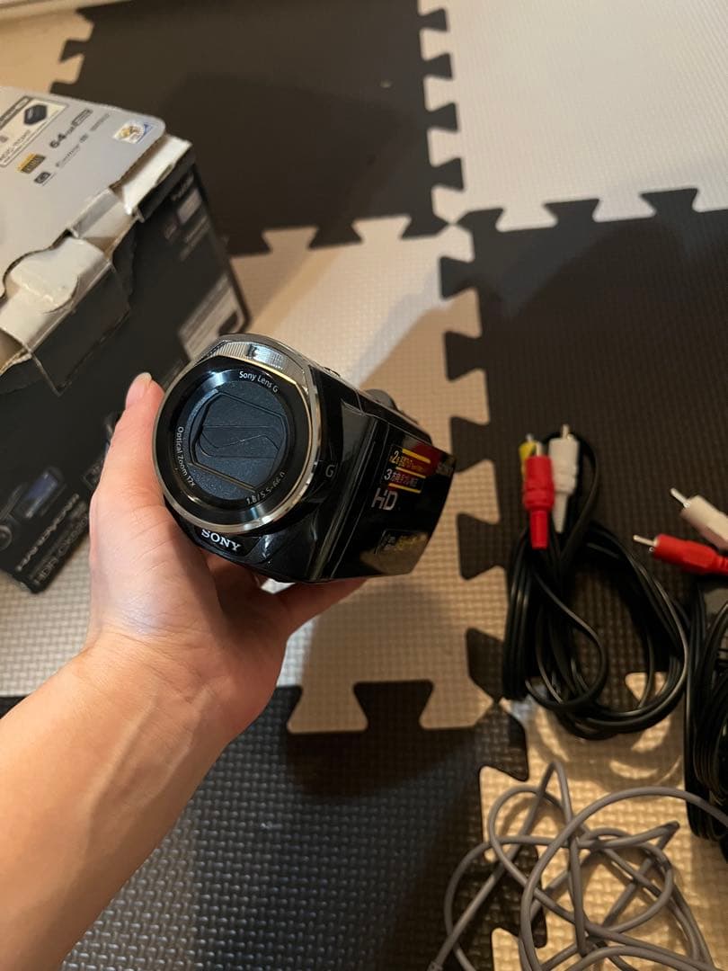 SONY デジタルHD ビデオカメラ CX520V 美品