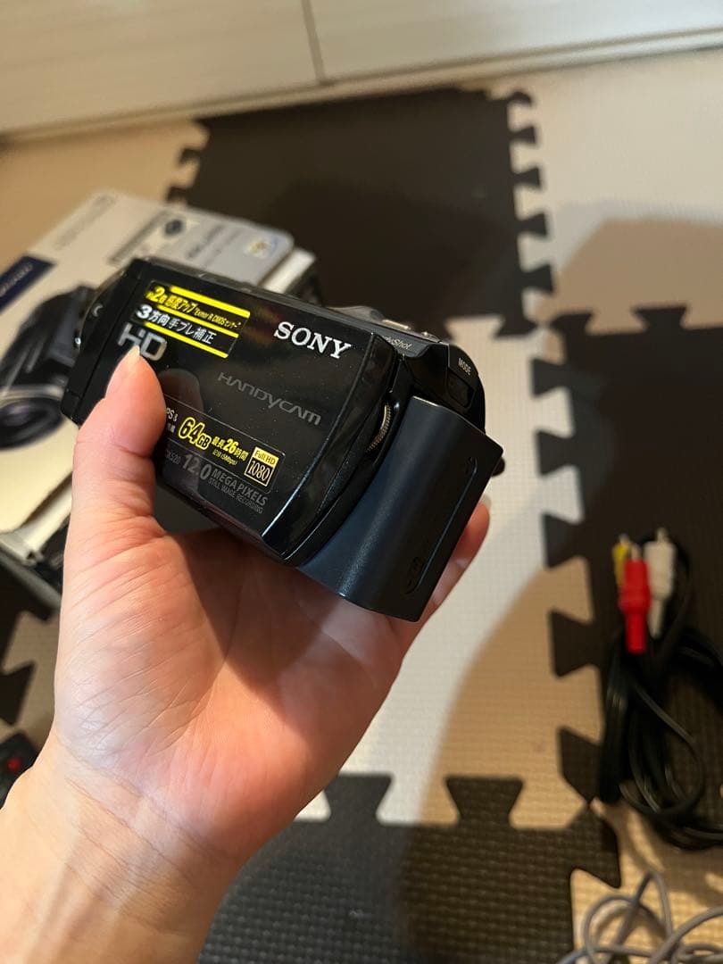 SONY デジタルHD ビデオカメラ CX520V 美品