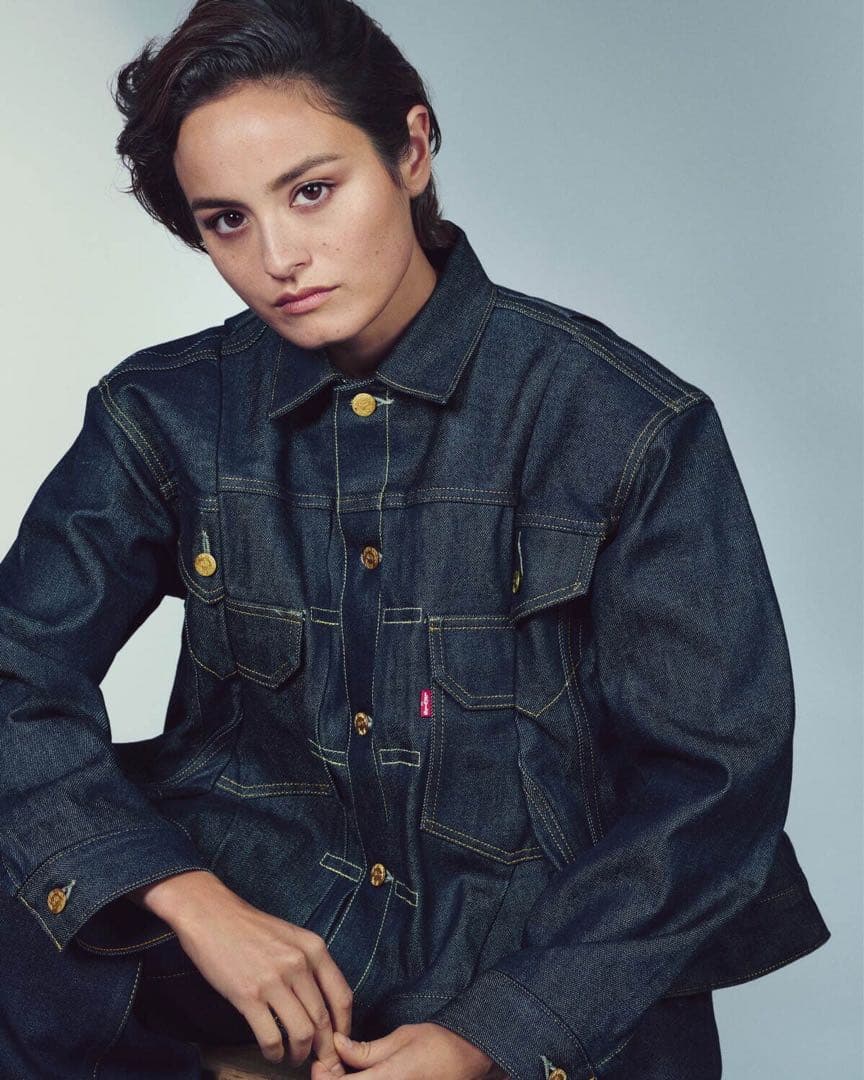 【4】sacai LEVI'S Women's Denim Jacket サカイ