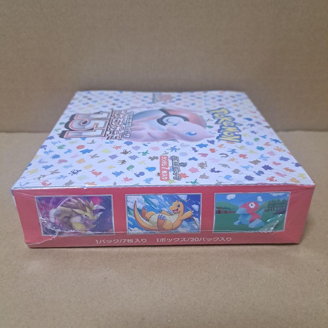 ポケモンカードゲーム ポケモンカード151 1BOX 箱ダメージあり