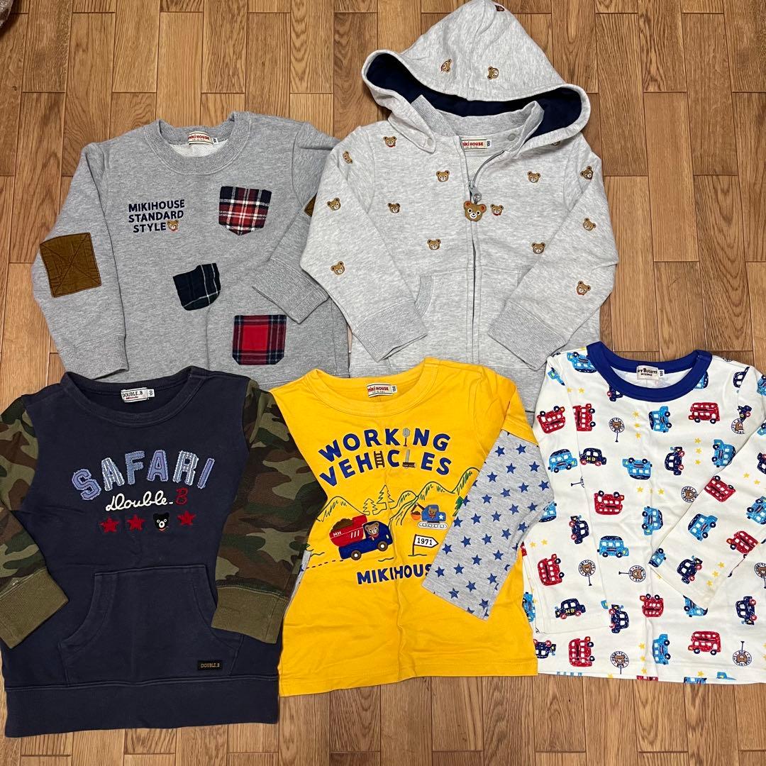 ミキハウス★ まとめ売り　パーカー　トレーナー　ロンT 100