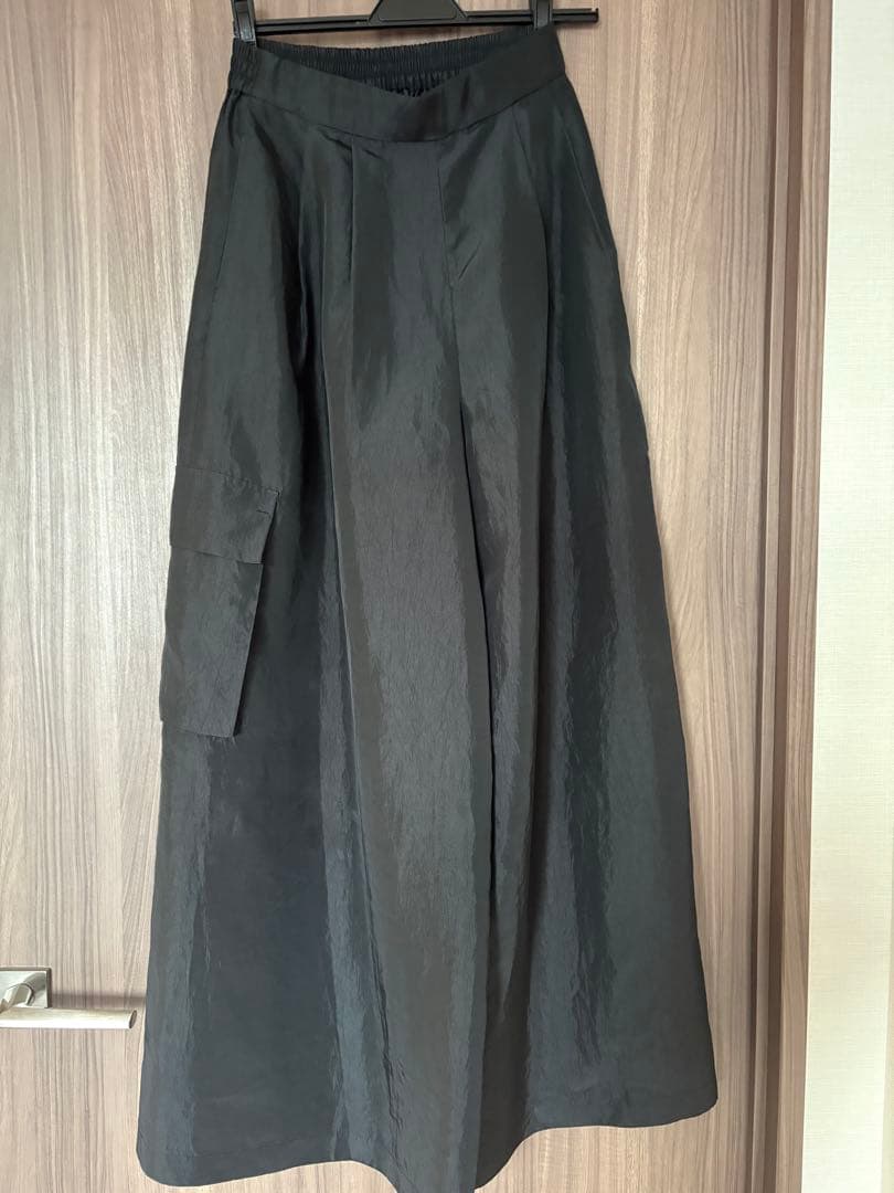 【週末限定値下★】Lig. リグドット　ワイドカーゴパンツ　ブラック