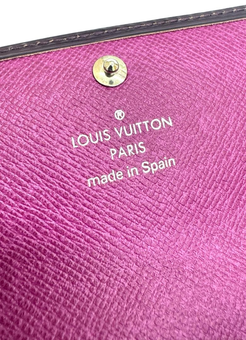 ★美品★ルイヴィトン 長財布 エピ カシス ポルトフォイユサラ パープル 紫