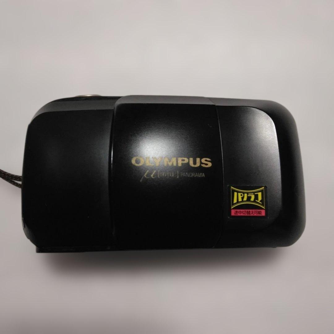 ピ*ン様 OLYMPUS μ ZOOM PANORAMA フィルムカメラ 【ジャ