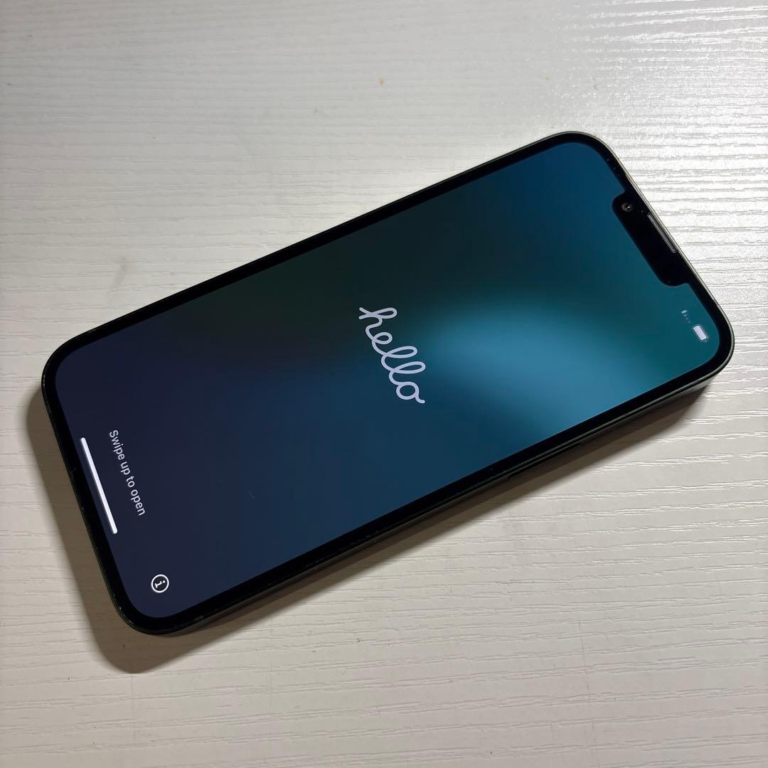 iPhone 13 256GB グリーン SIMフリー 極美品