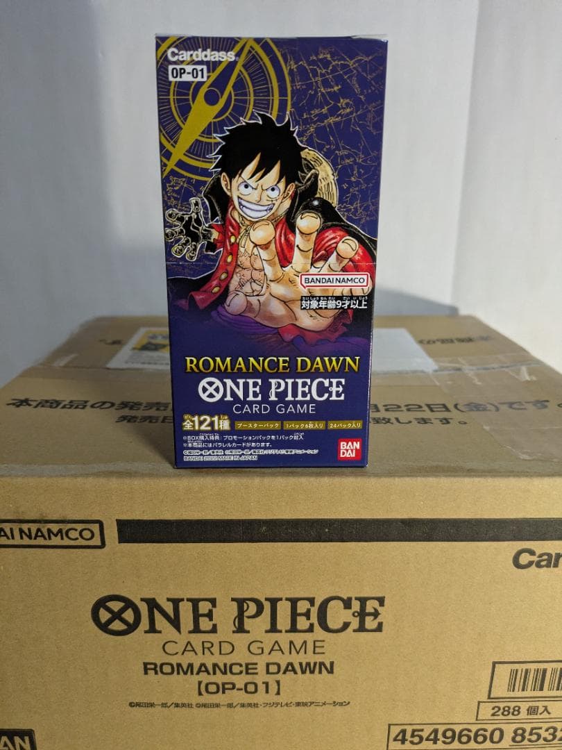 ワンピースカード　ロマンスドーン　1BOX OP-01 新品未開封テープ付き